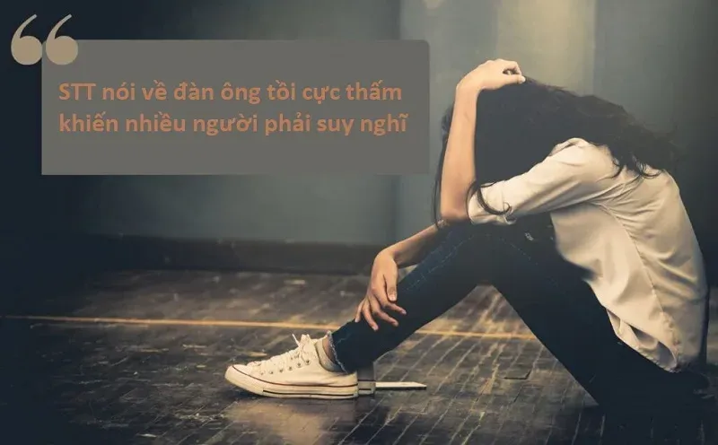 Hình ảnh minh họa về sự cô đơn và suy tư của phụ nữ trong tình yêu