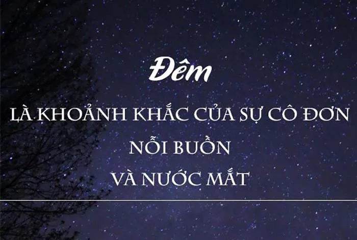 Hình ảnh minh họa cho nỗi cô đơn của phái đẹp khi đêm về