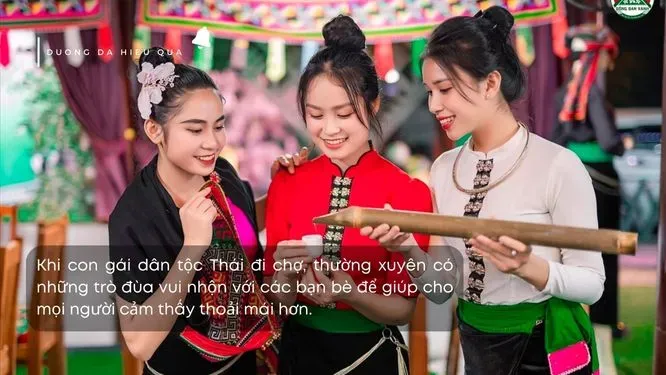 Những stt về cô gái dân tộc Thái nói về tính cách