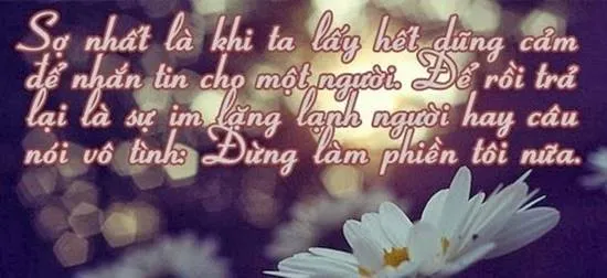 Lời tự nhủ mạnh mẽ của chàng trai sau những tổn thương tình cảm