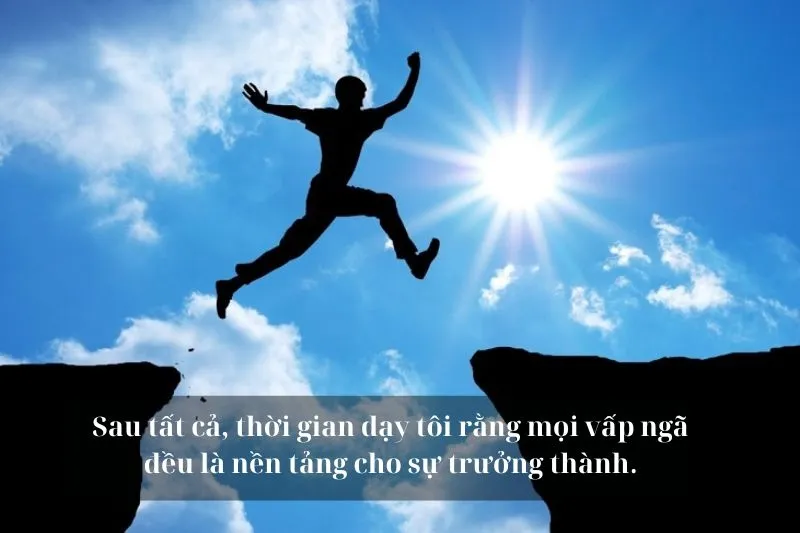 Quá trình hoàn thiện bản thân và trở nên tốt đẹp hơn nhờ dòng chảy thời gian