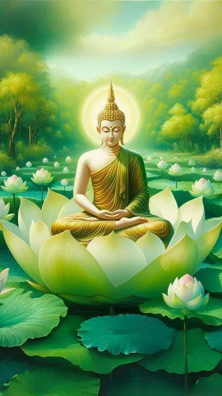 Hình ảnh lời chúc đầu tháng an lạc