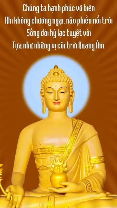 Hình ảnh lời chúc đầu tháng trang nghiêm