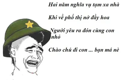 Bức tranh châm biếm về tình yêu thời nghĩa vụ quân sự của người lính