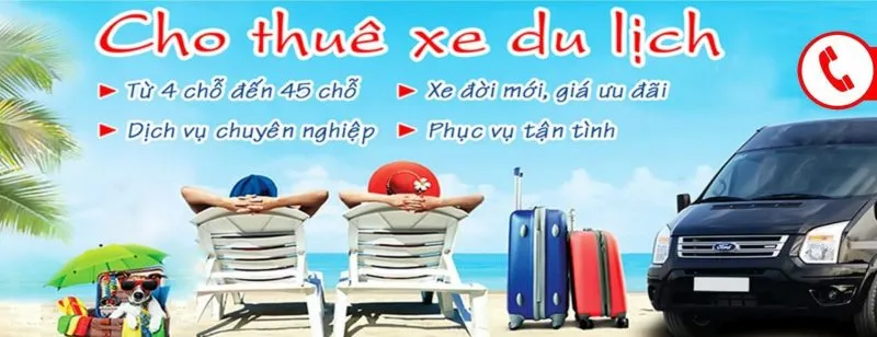 Một mẫu quảng cáo xe dịch vụ mà ta thường thấy