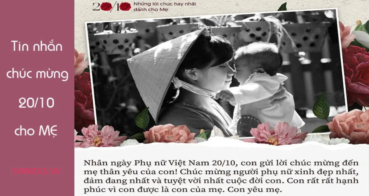 Tin nhan chuc mung 20.10 cho me