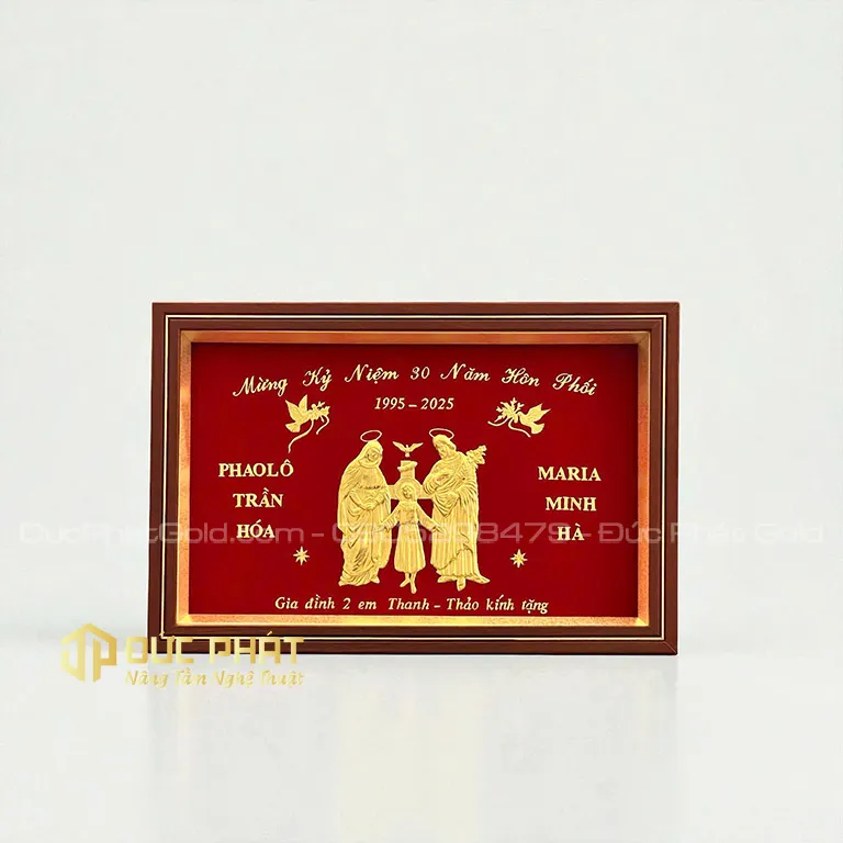 Tranh gia đình Thánh Gia kỷ niệm 30 năm hôn phối
