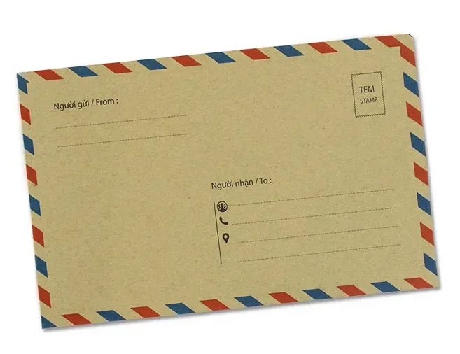 Sử dụng mẫu phong bì phù hợp giúp lời chúc trở nên chuyên nghiệp hơn