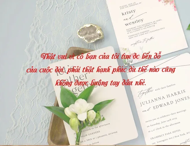 Những lời chúc dành cho bạn thân cần thể hiện sự thấu hiểu và tình cảm gắn bó