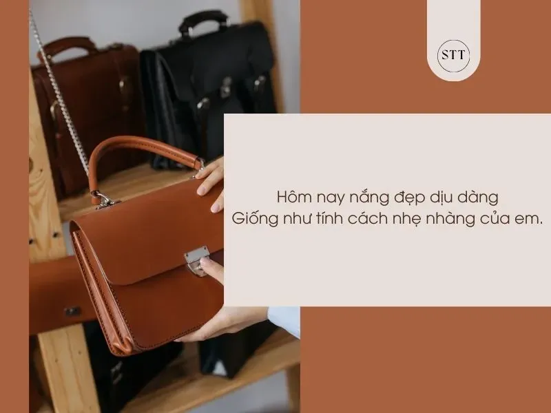 Mẫu stt bán túi xách hay giúp thu hút khách hàng hiệu quả