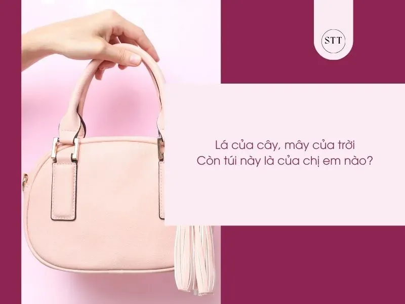 Các câu stt bán túi xách hay và độc đáo trên mạng xã hội