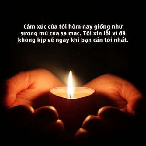 Những dòng trạng thái buồn là nơi gửi gắm niềm tin và tình yêu vĩnh cửu