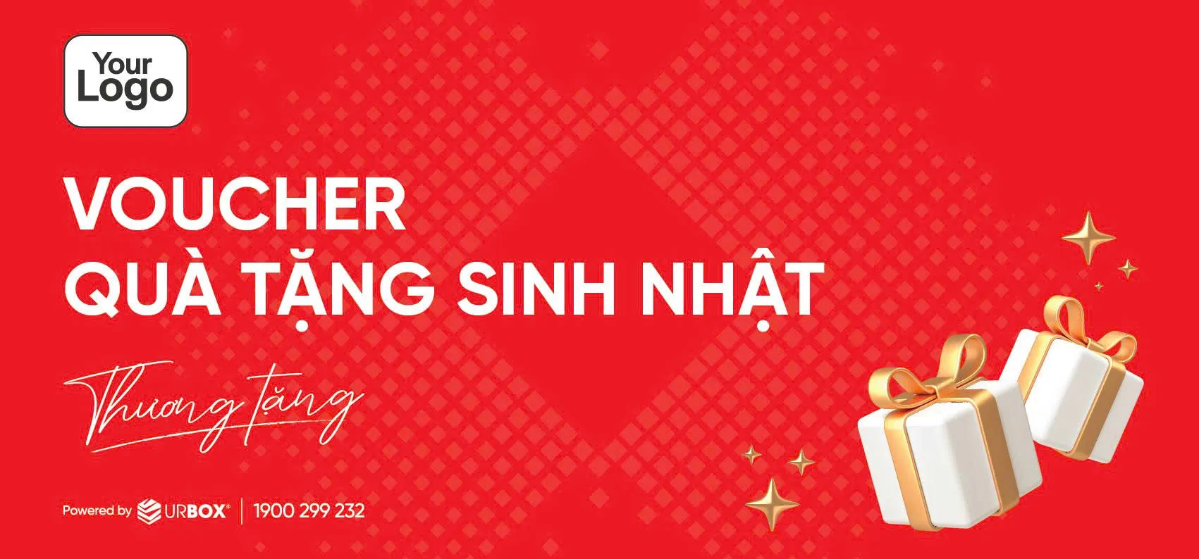 Mẫu voucher thiết kế cho khách hàng tặng sinh nhật đồng nghiệp