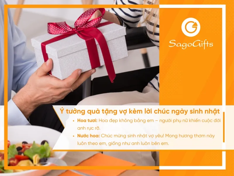 Kết hợp lời chúc với món quà tặng tinh tế để nhân đôi niềm vui trong ngày sinh nhật