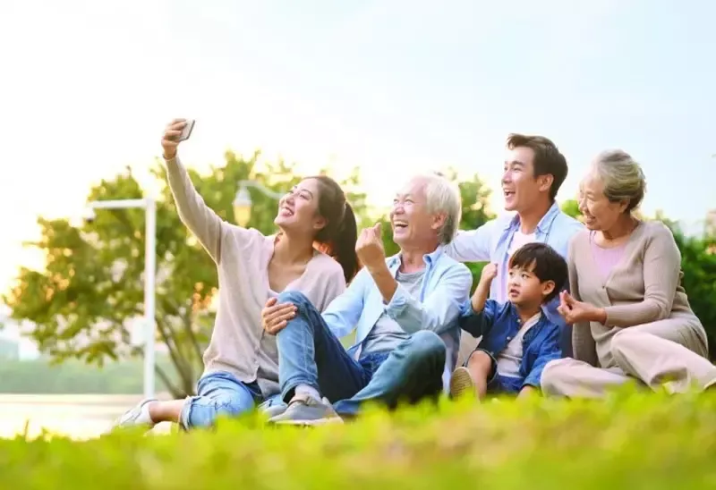 chuyến du lịch cùng gia đình