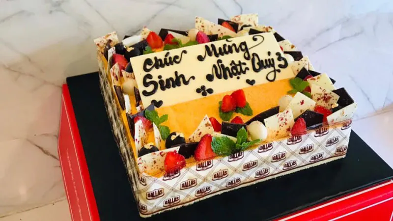 Red velvet cake tại Dallas