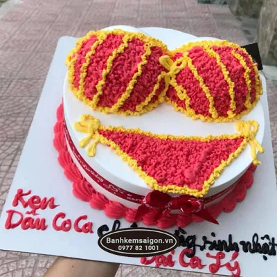 Mẫu bánh sinh nhật hài hước phong cách 18+ độc đáo cho ngày sinh nhật