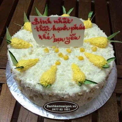 Bánh kem bắp (Corn cake) ít ngọt tốt cho sức khỏe của mẹ