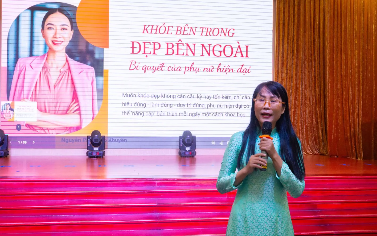 Chuyên gia chia sẻ kiến thức hữu ích về chăm sóc sức khỏe và tâm lý cho phụ nữ