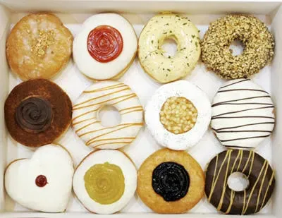 bánh sinh nhật tên phượng - bánh donut