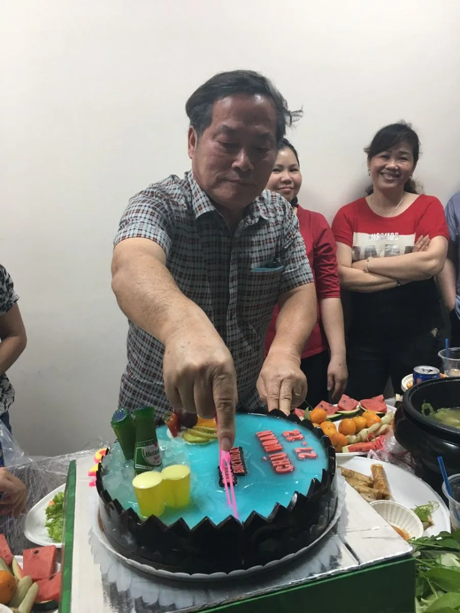 Bánh kem rau cầu thanh mát dành cho nam giới không thích ngọt