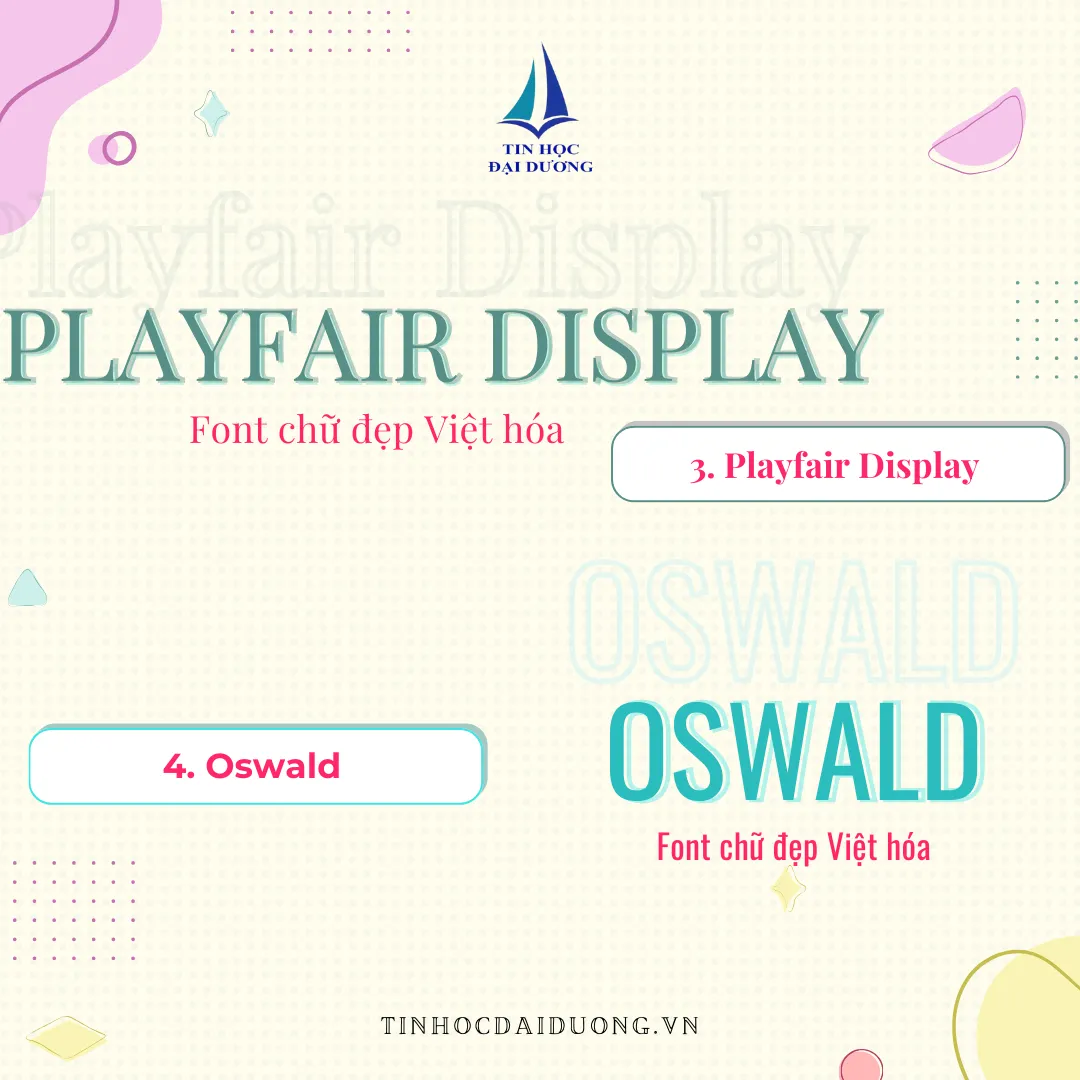 font việt hóa đẹp