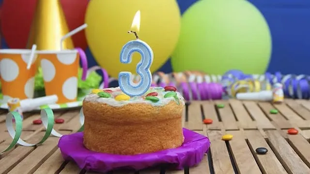 3 tuổi là cột mốc sinh nhật đầy ý nghĩa của bé