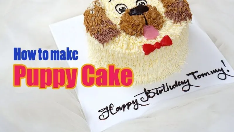 Bánh sinh nhật puppy