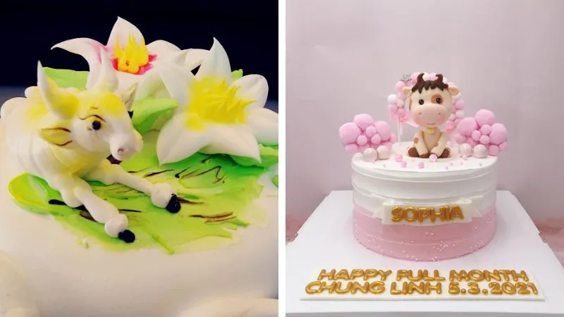 Phiên bản bánh con trâu phối màu hài hòa, thẩm mỹ cao