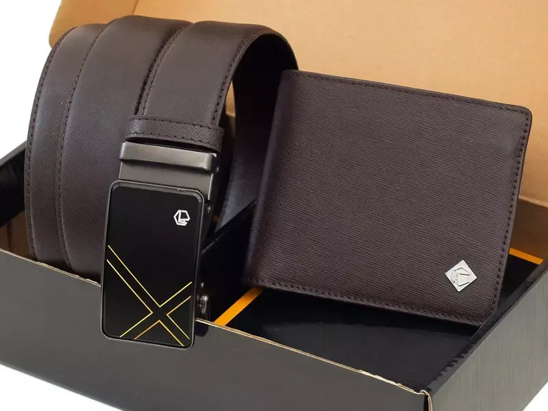 thắt lưng ví da tặng sinh nhật bố