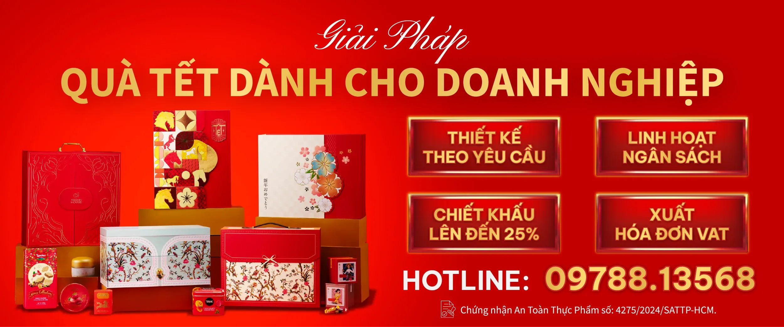 Bộ sưu tập Quà Tết Doanh Nghiệp Vitamin House