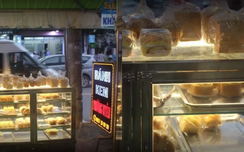 Không không gian tiệm bánh kem Phương Uyên