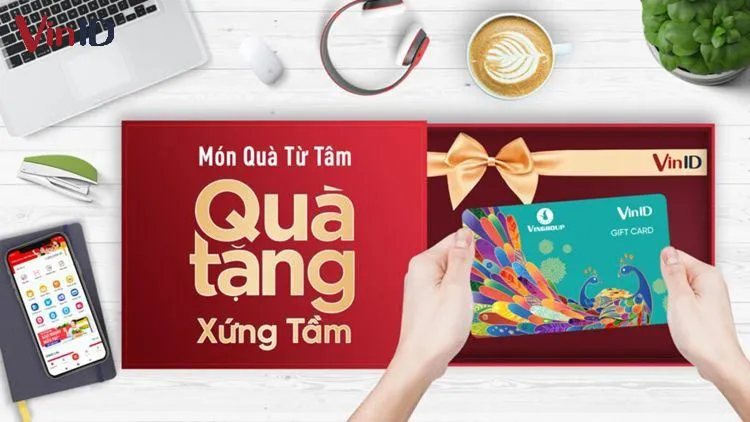 Thẻ VinID Gift Card quà tặng nhân viên cuối năm 2026