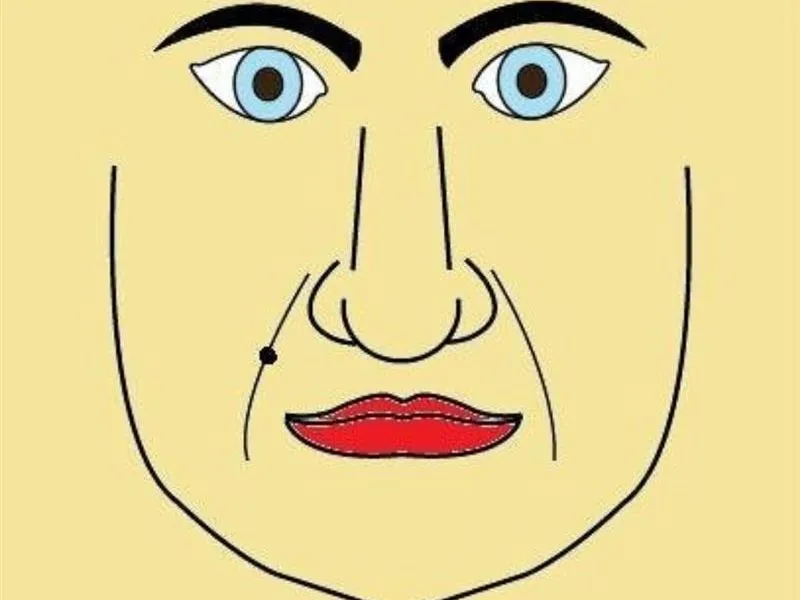 Nốt ruồi trên đường râu rồng của người phụ nữ thành công và táo bạo