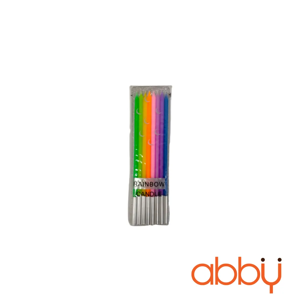 Nến bút chì cầu vồng