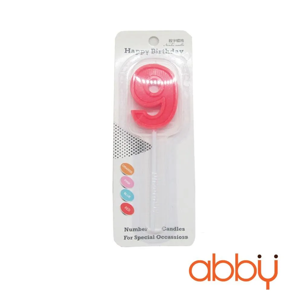 Nến số loại to số 9