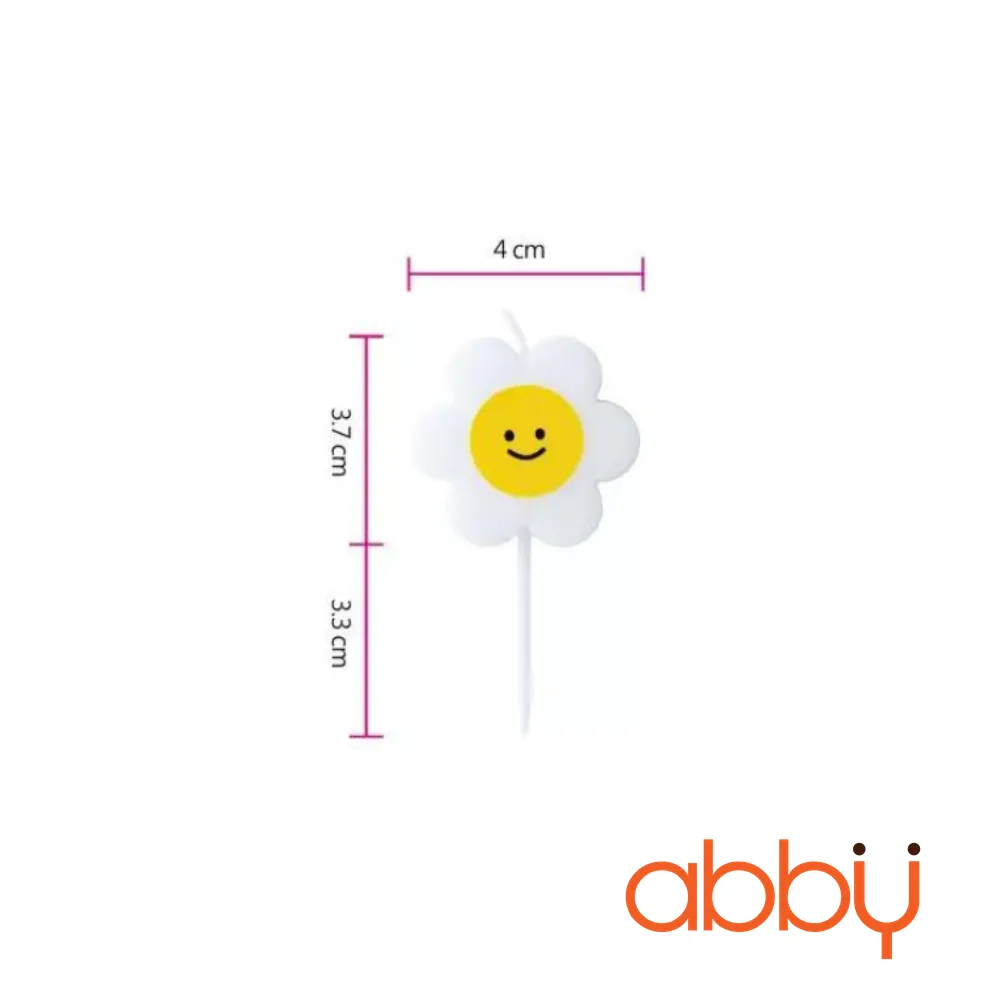 Nến sinh nhật hình bông hoa