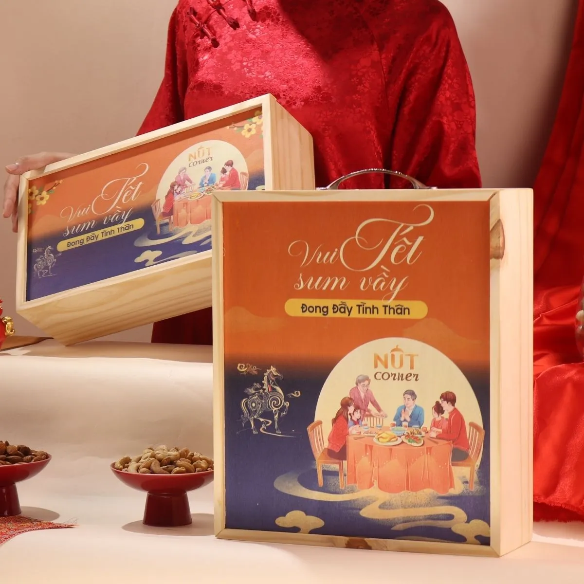 Con rể tinh tế chọn quà biếu Tết bố mẹ vợ