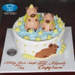 Bánh Kem Gấu Cabybara Tp 2060