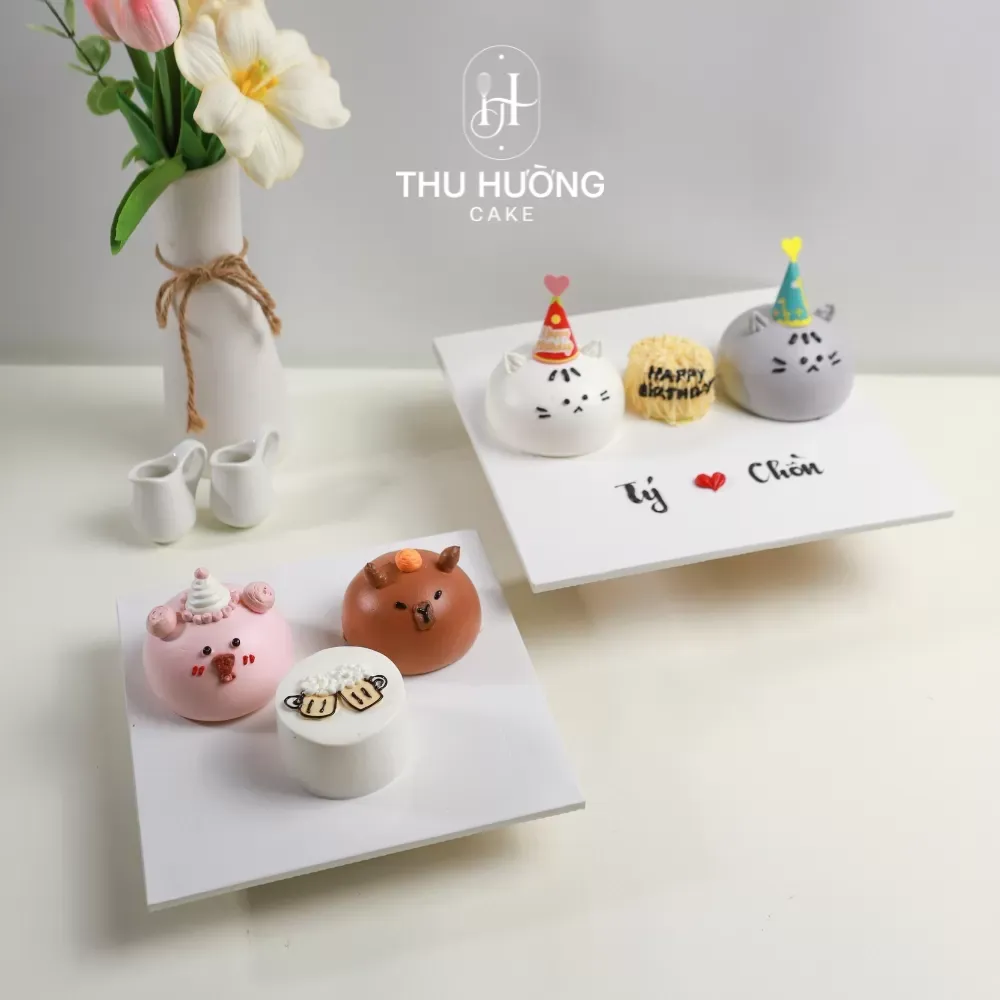 Bánh kem size nhỏ dễ thương