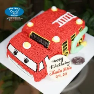 Bánh Kem Xe Cứu Hoả TP 2207