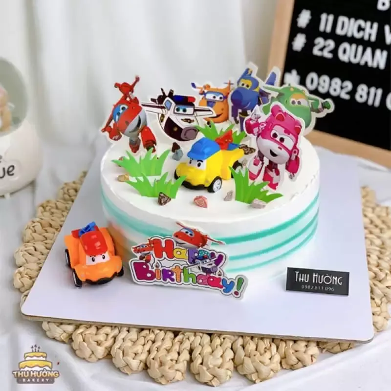 Bánh Sinh Nhật Decor Biệt đội Cứu Hộ