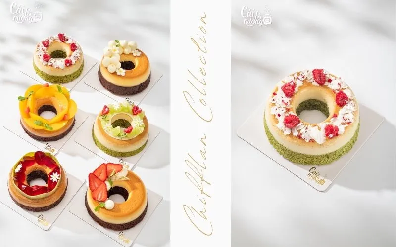 Bộ sưu tập flan gato mini 6 vị trong hộp sang trọng