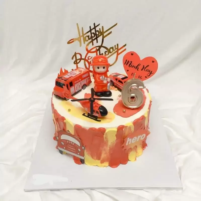 Bánh Sinh Nhật ô Tô Cứu Hỏa ý Nghĩa