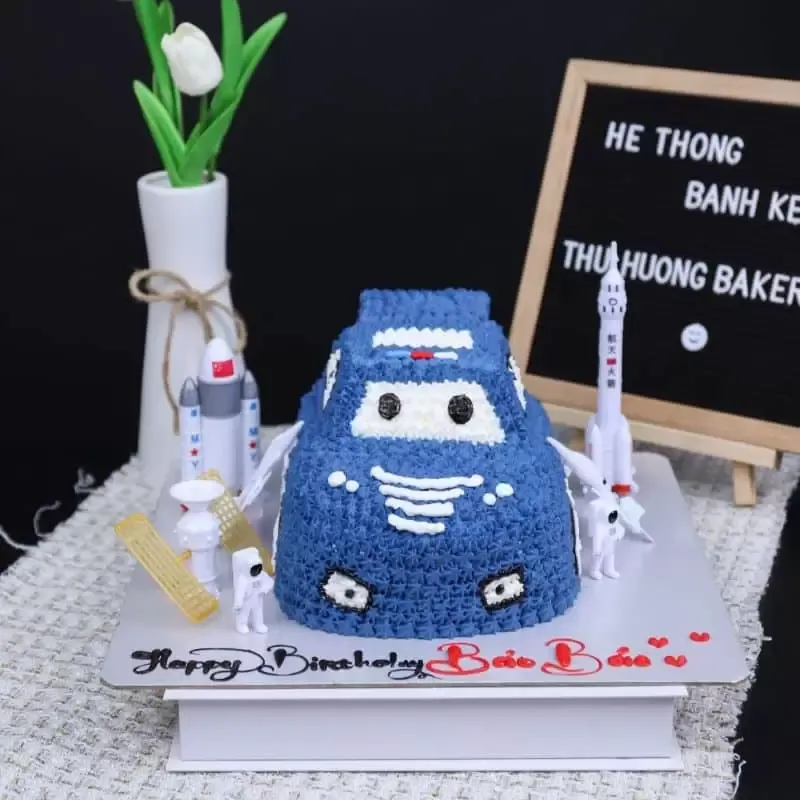 Bánh Sinh Nhật Tạo Hình ô Tô Cảnh Sát