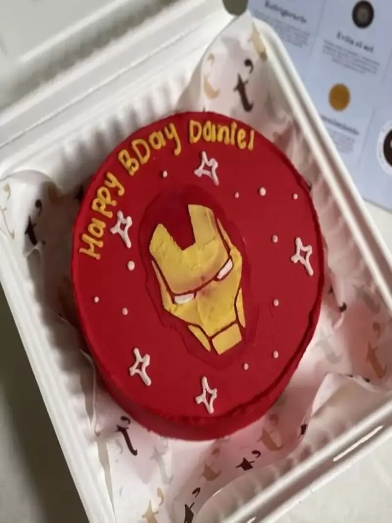 Bánh Sinh Nhật Vẽ Hình Đơn Giản