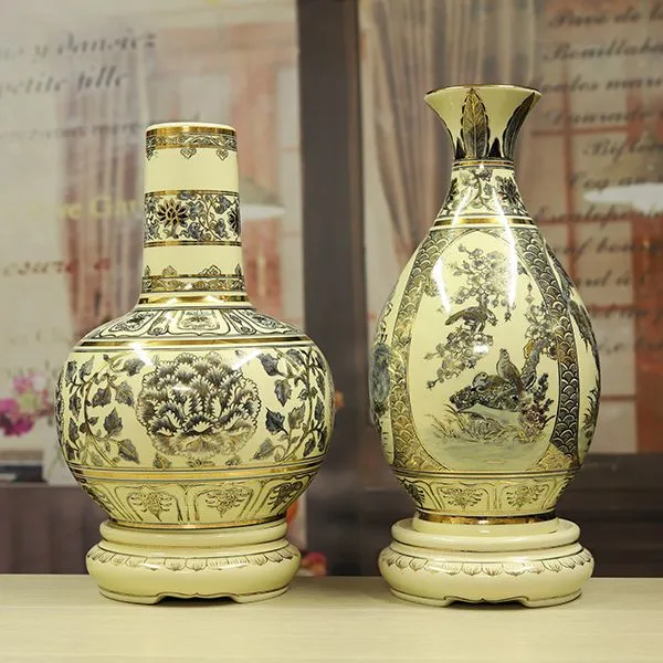 Quà tặng cho sếp nam gốm sứ Chu Đậu tinh xảo