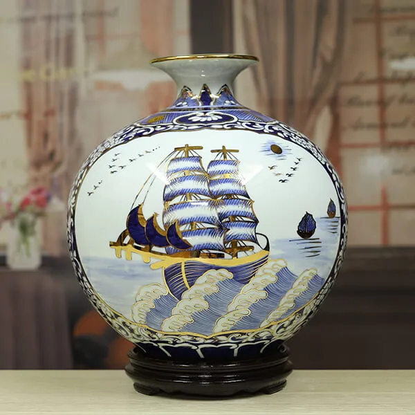 Bình hút tài lộc phong thủy biếu sếp nam cao cấp