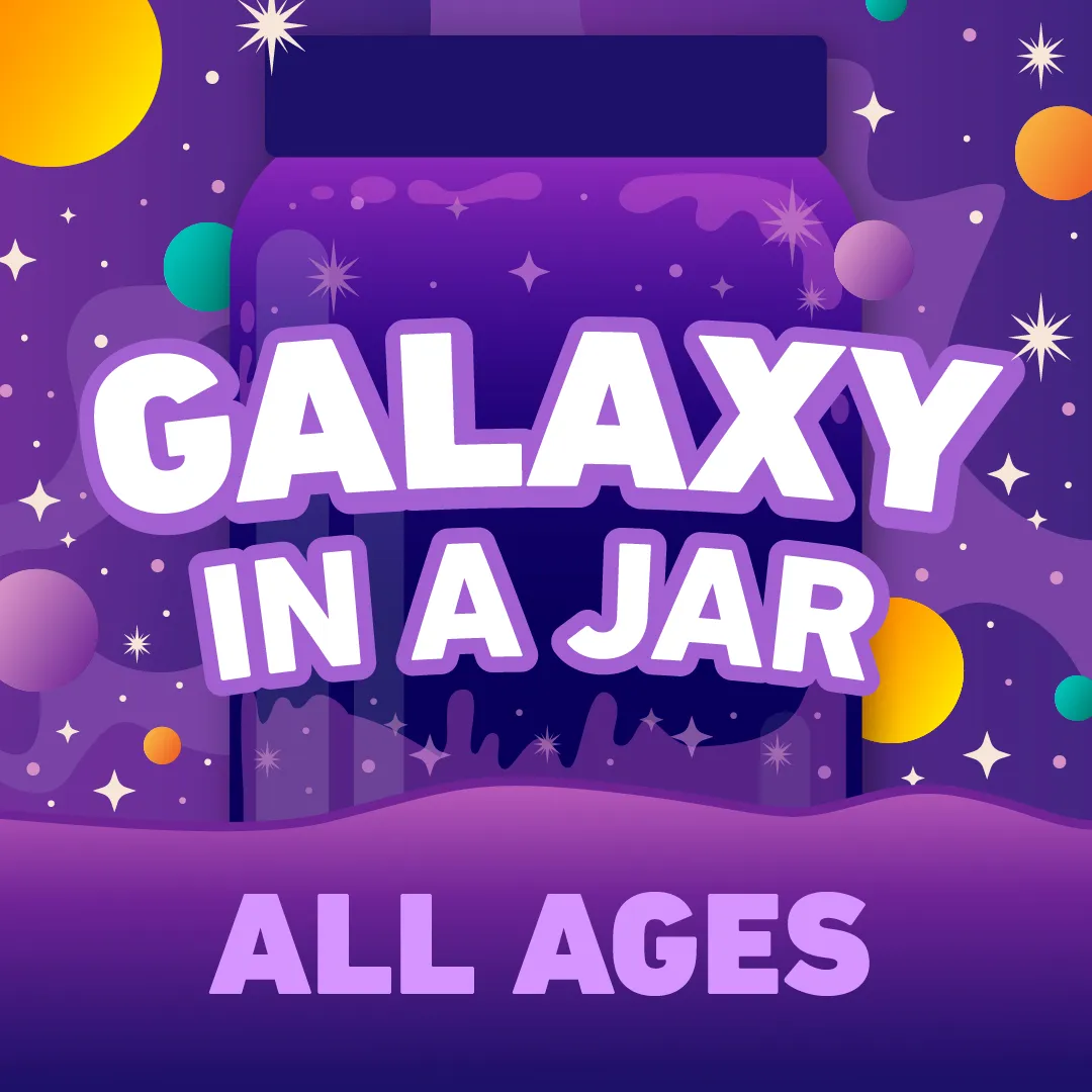 Ý tưởng dải ngân hà cho phông nền sinh nhật cho bé yêu khoa học