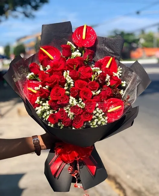 Mẫu hoa mừng sinh nhật tinh tế giúp gắn kết tình cảm lứa đôi